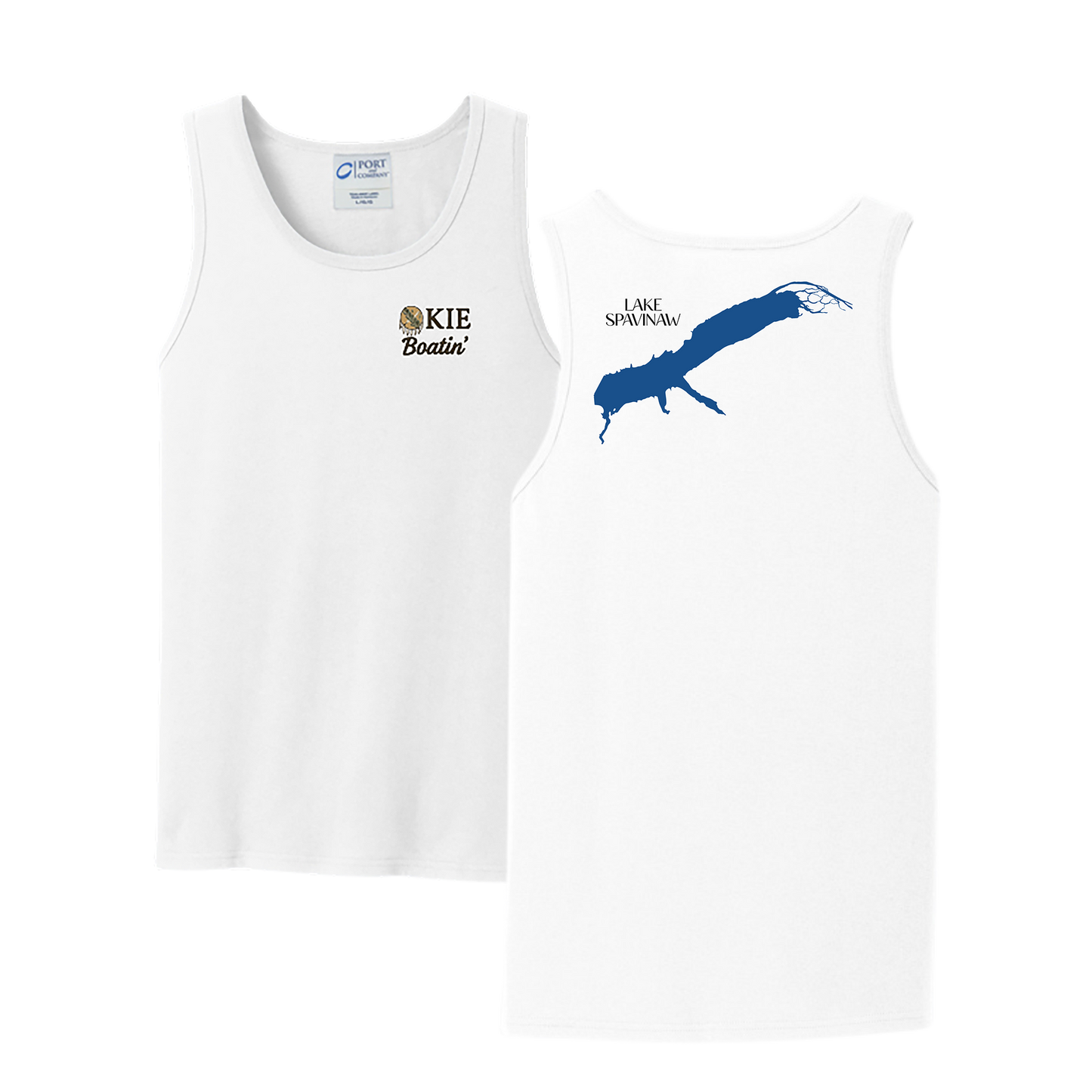 Okie Boatin' Lake Edition Tank Top