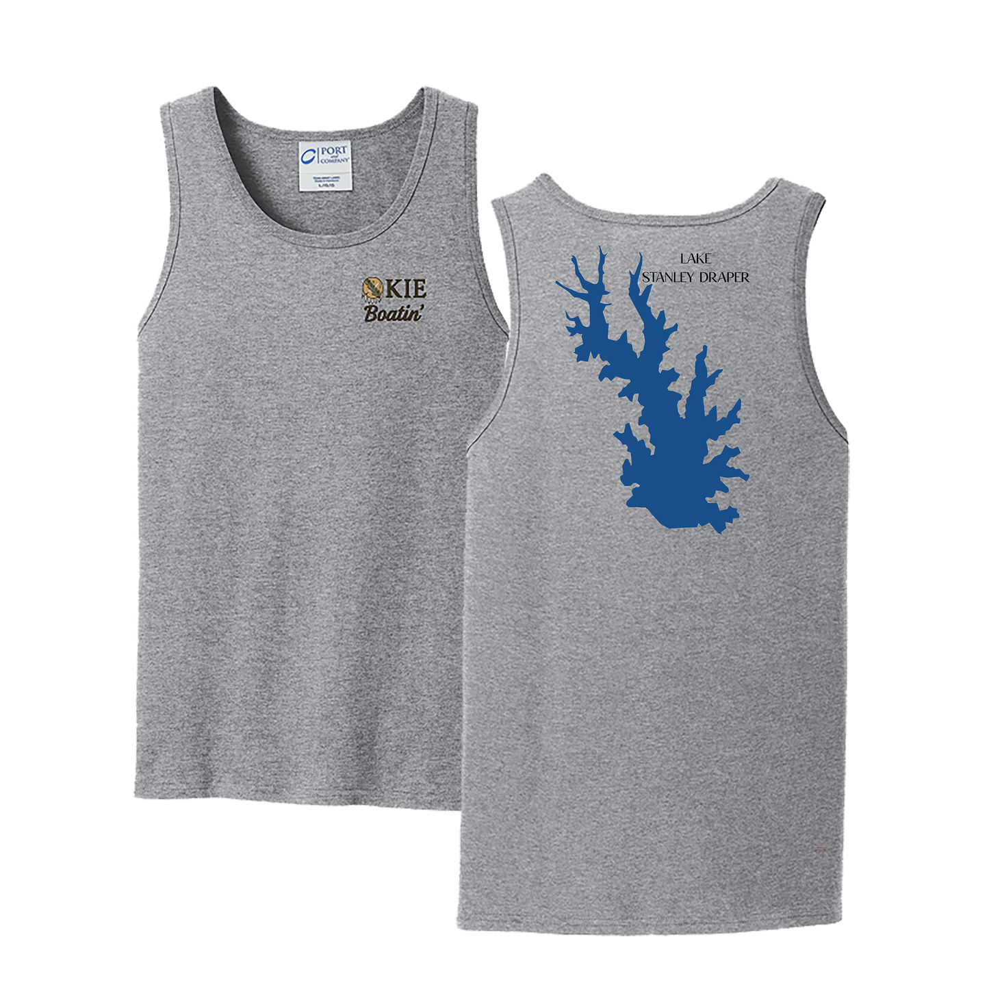 Okie Boatin' Lake Edition Tank Top