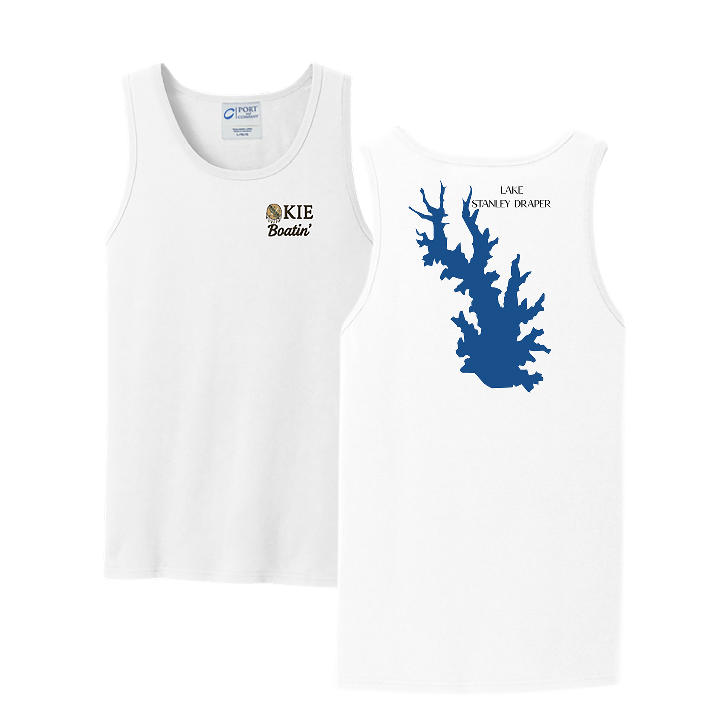 Okie Boatin' Lake Edition Tank Top