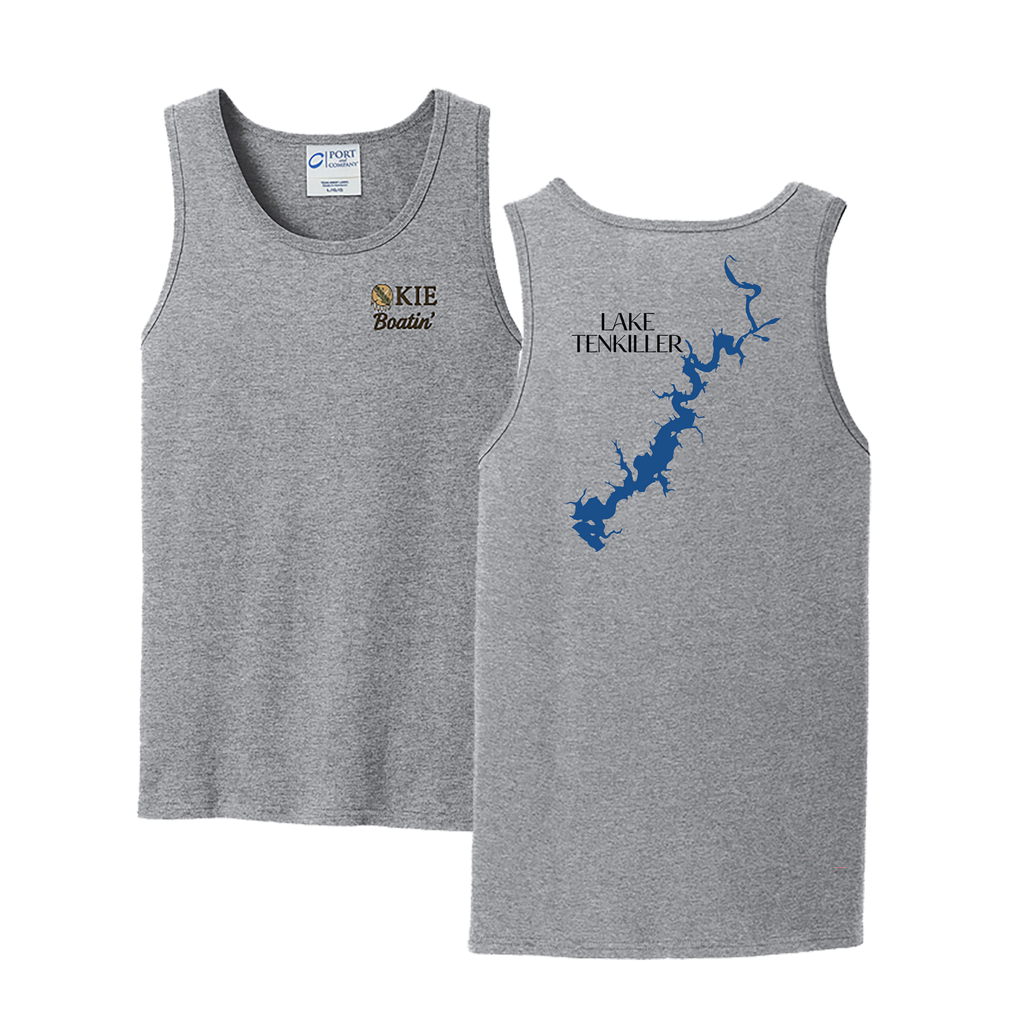 Okie Boatin' Lake Edition Tank Top