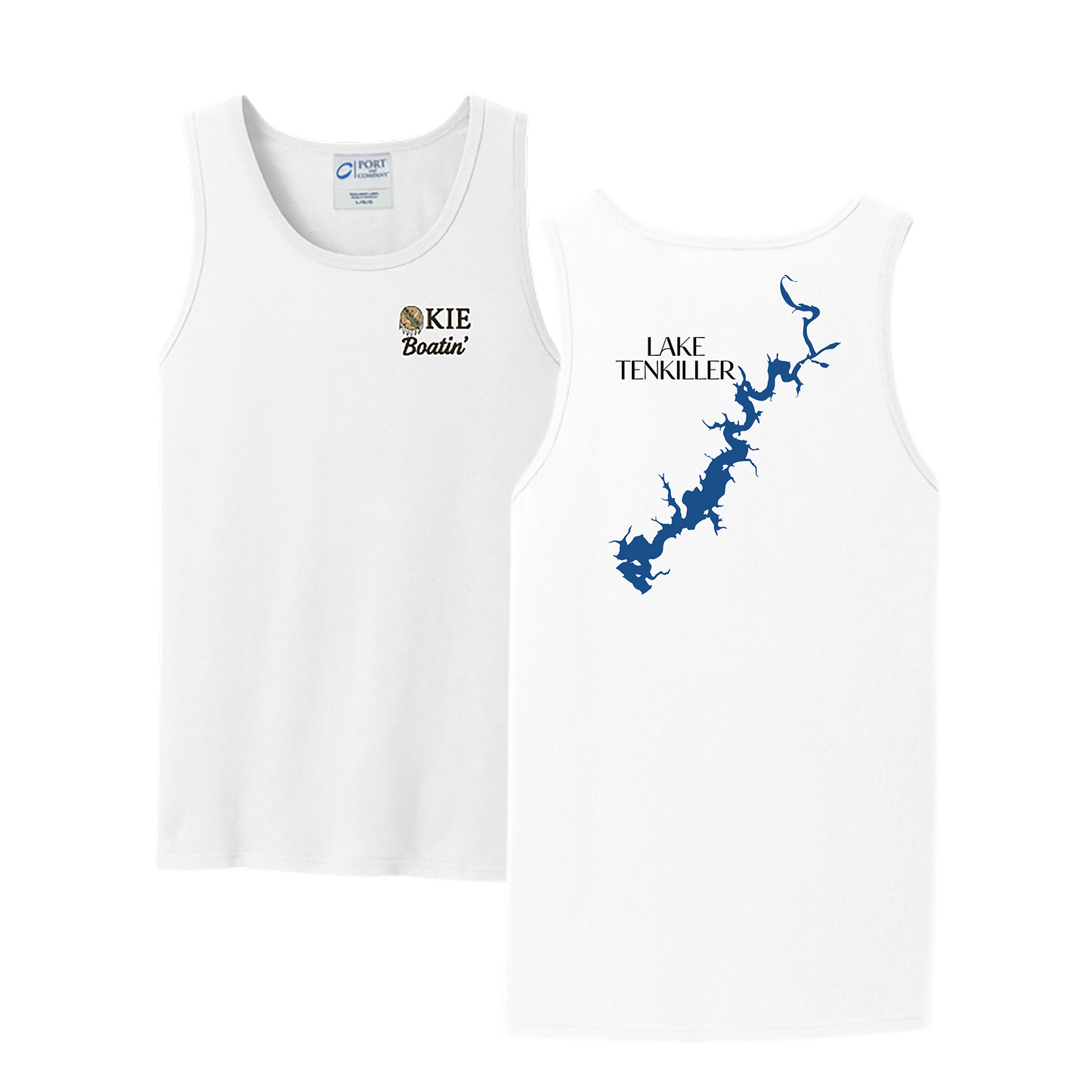 Okie Boatin' Lake Edition Tank Top