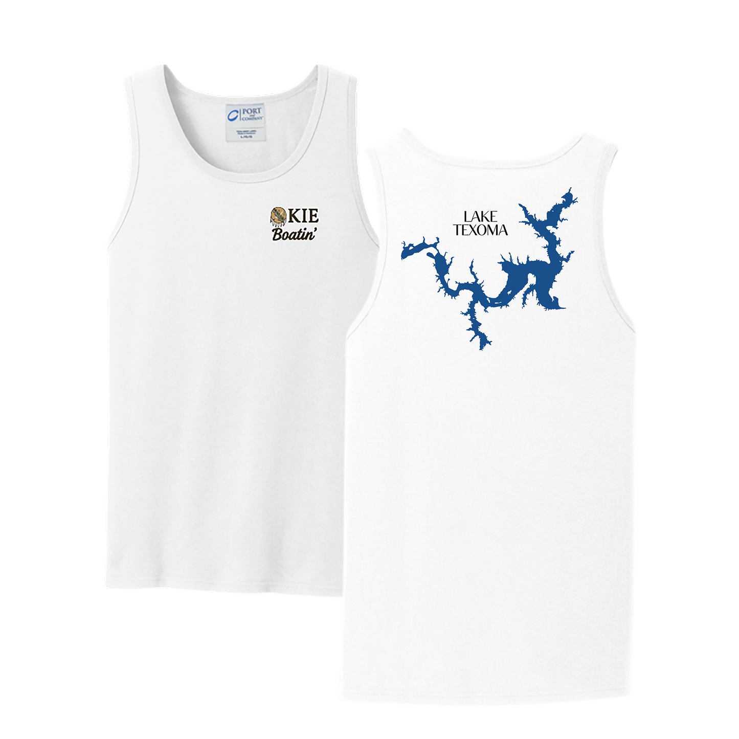 Okie Boatin' Lake Edition Tank Top