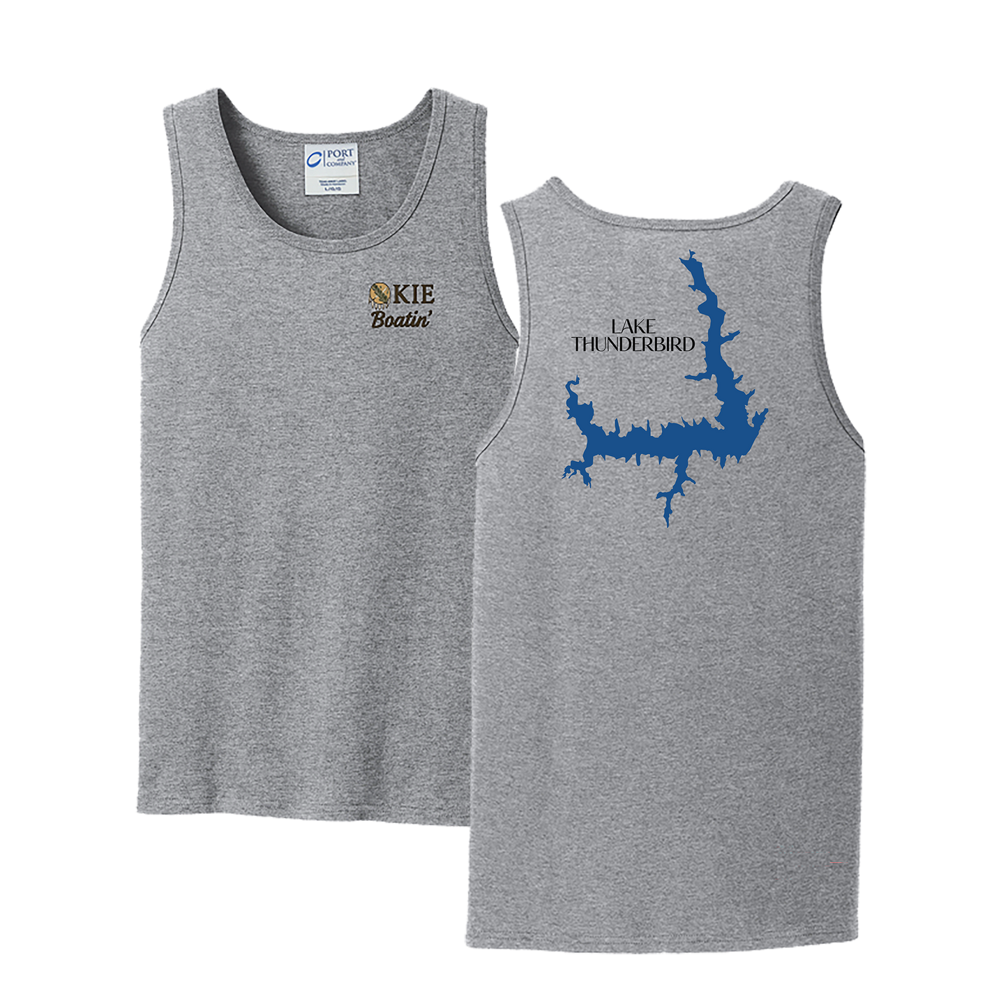 Okie Boatin' Lake Edition Tank Top