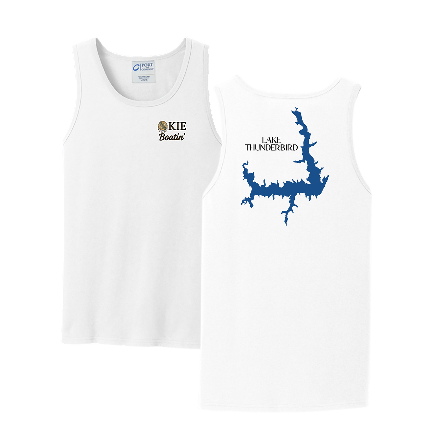 Okie Boatin' Lake Edition Tank Top