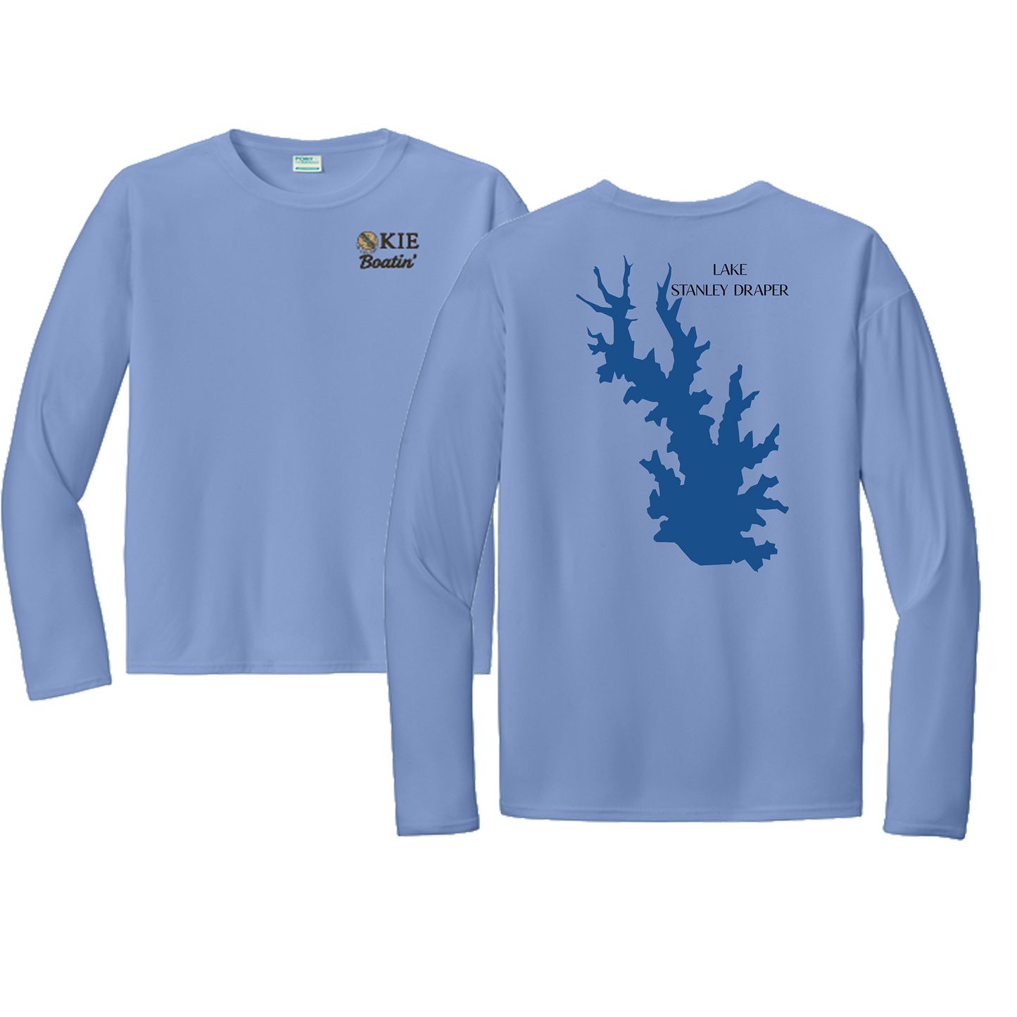 Okie Boatin' Lake Edition LONG SLEEVE SPF Shirt