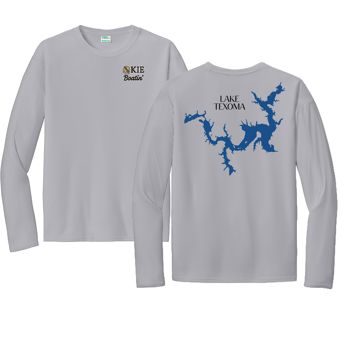 Okie Boatin' Lake Edition LONG SLEEVE SPF Shirt