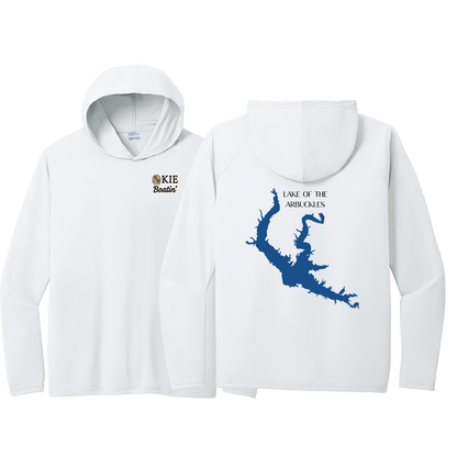 Okie Boatin' Lake Edition HOODED SPF Shirt