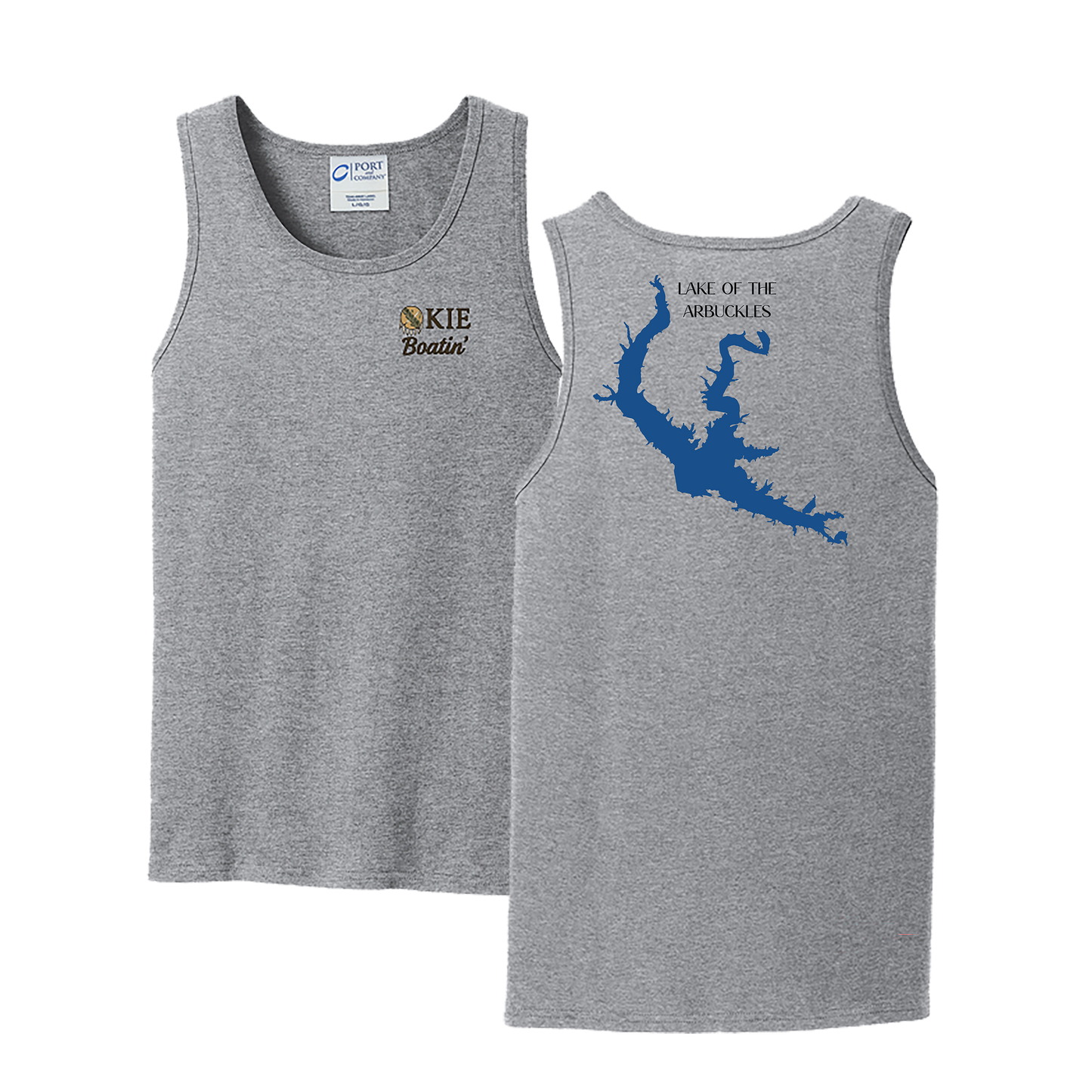 Okie Boatin' Lake Edition Tank Top