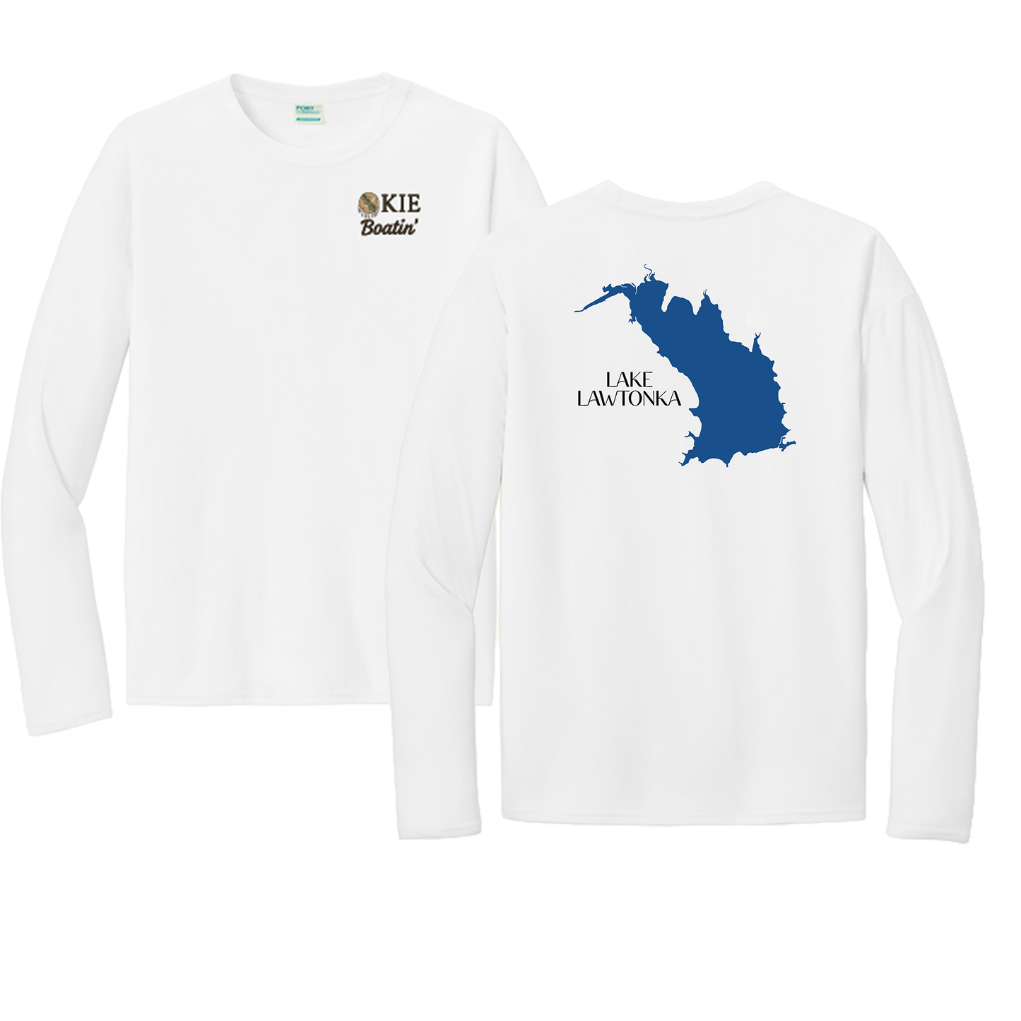 Okie Boatin' Lake Edition LONG SLEEVE SPF Shirt