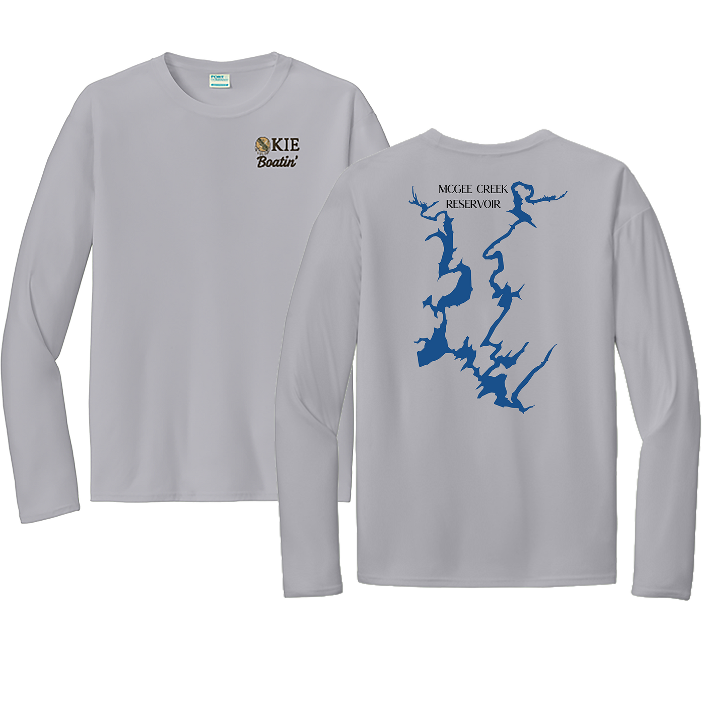 Okie Boatin' Lake Edition LONG SLEEVE SPF Shirt