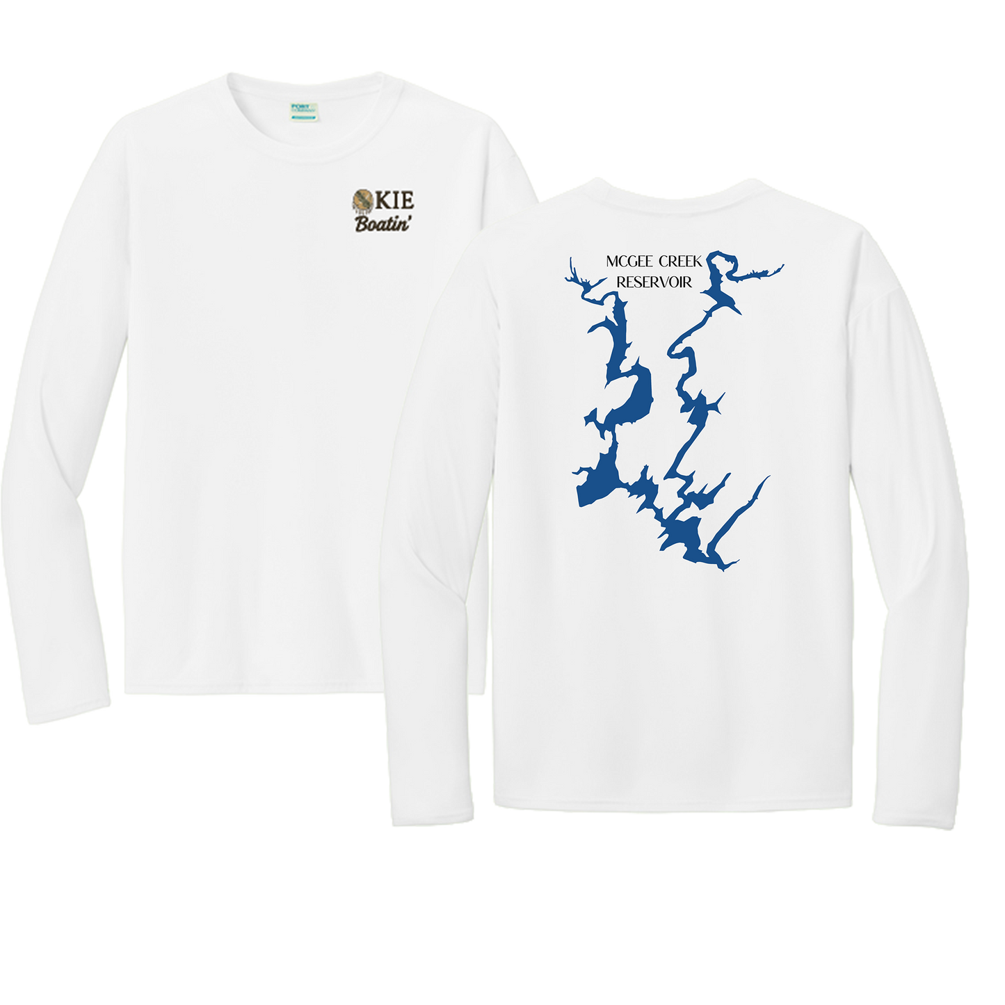 Okie Boatin' Lake Edition LONG SLEEVE SPF Shirt