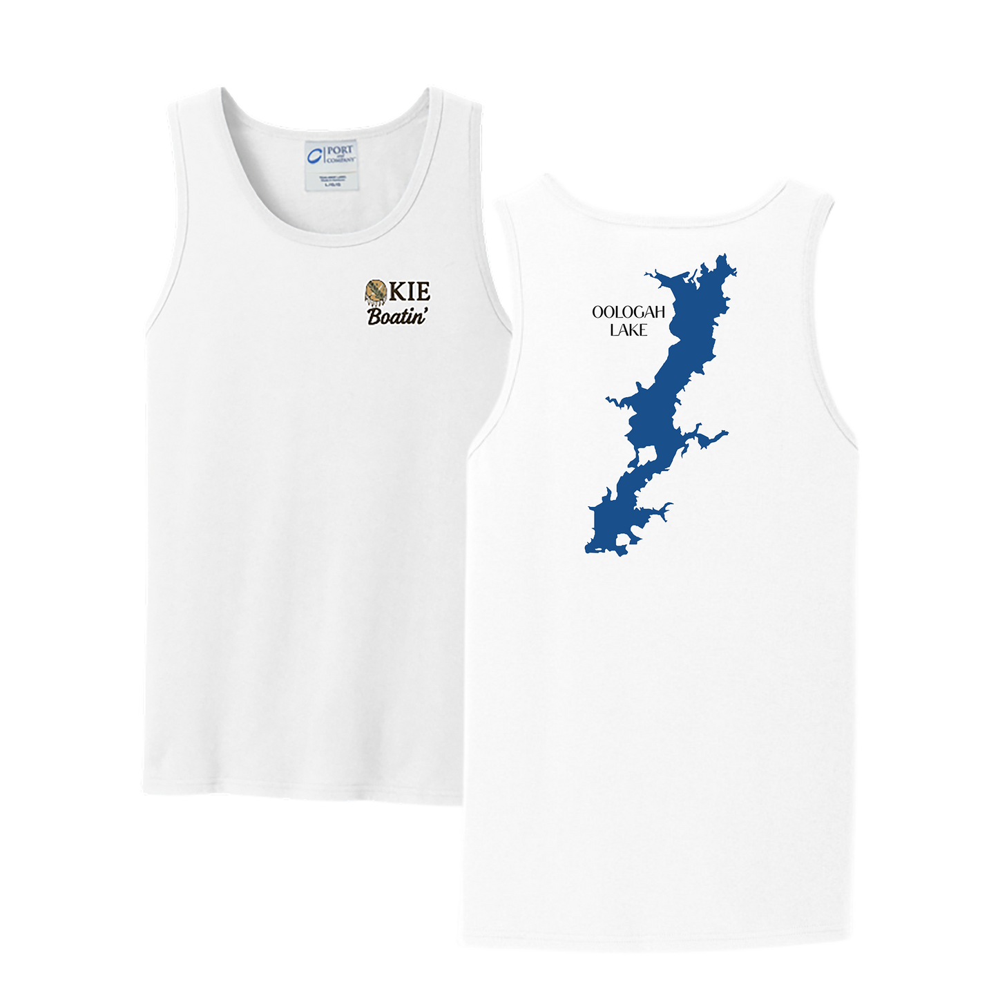 Okie Boatin' Lake Edition Tank Top