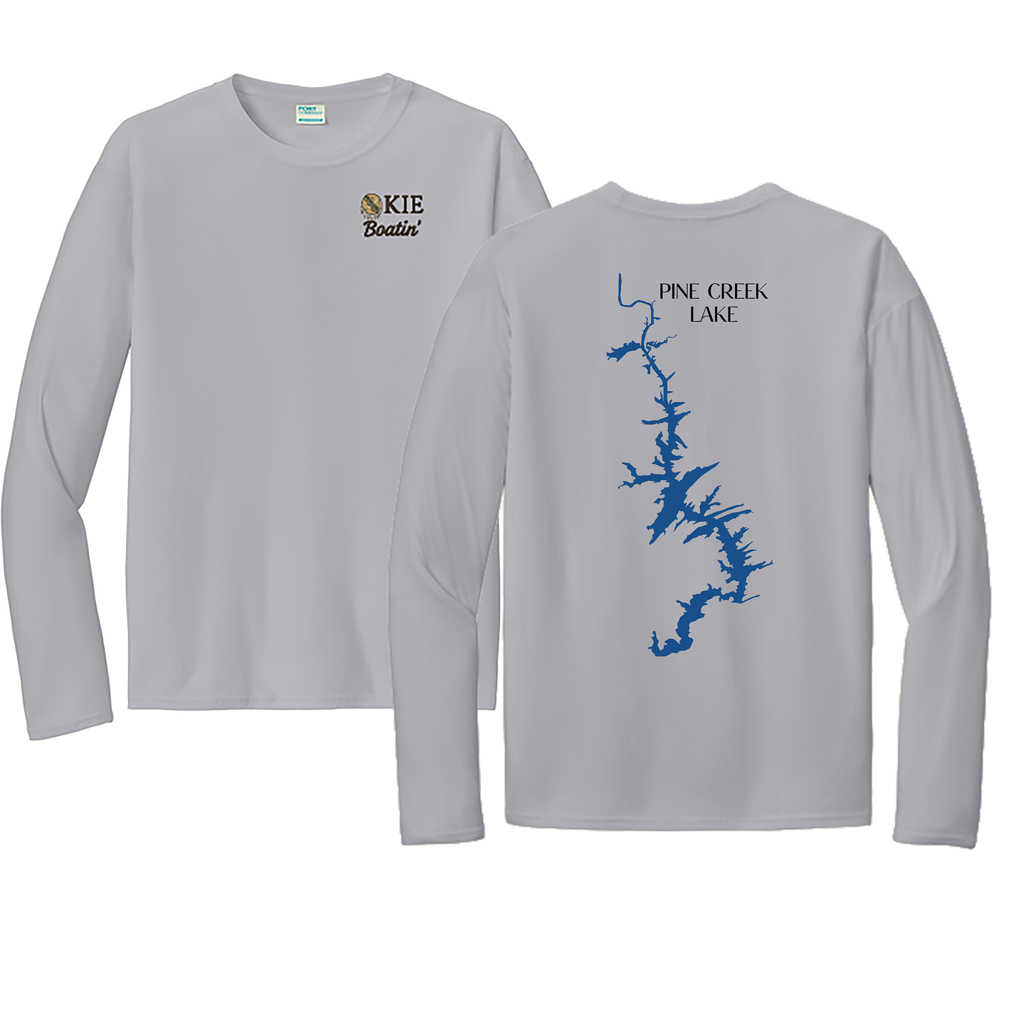 Okie Boatin' Lake Edition LONG SLEEVE SPF Shirt