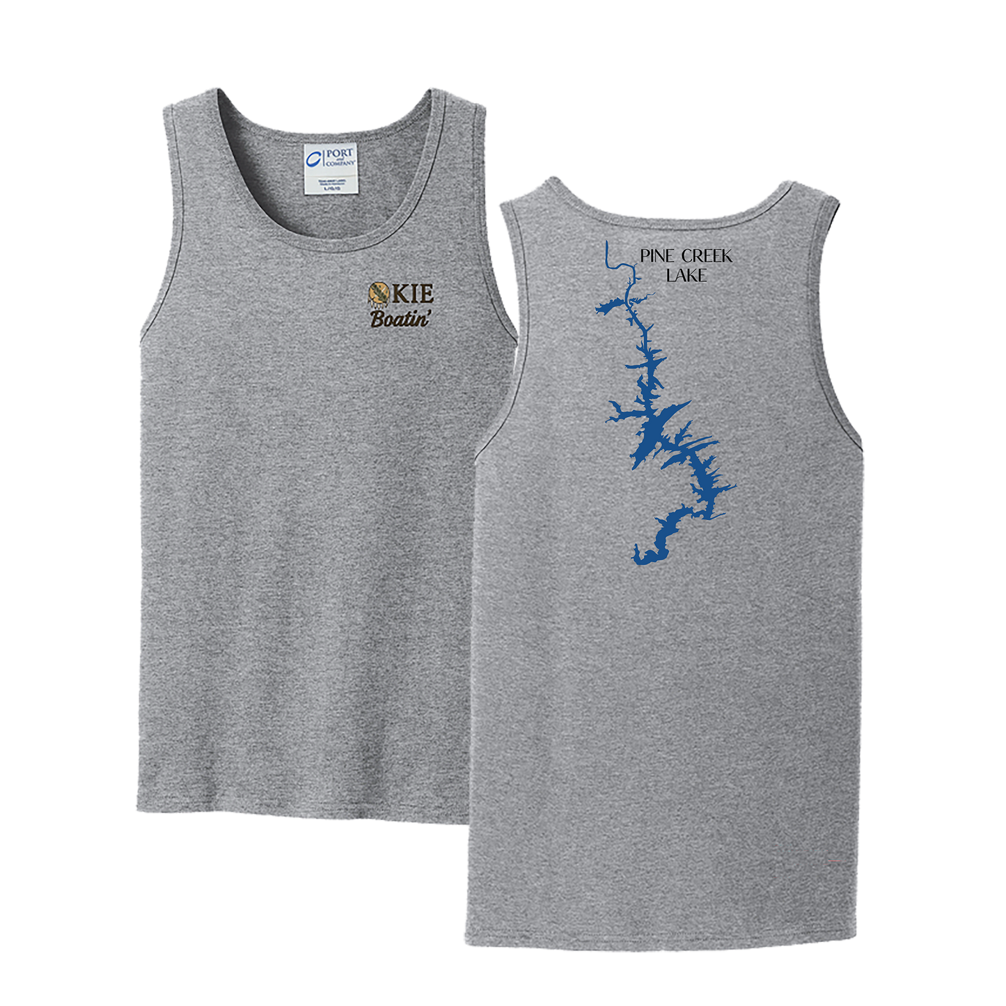 Okie Boatin' Lake Edition Tank Top