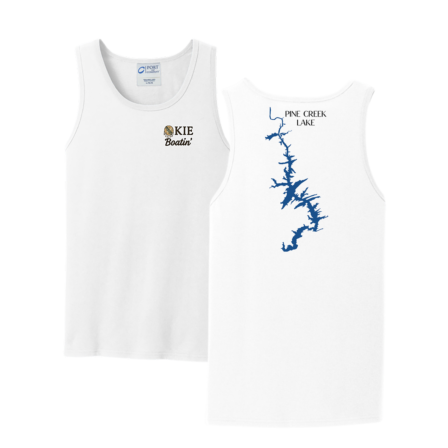 Okie Boatin' Lake Edition Tank Top