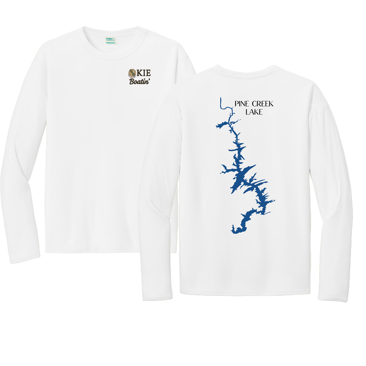 Okie Boatin' Lake Edition LONG SLEEVE SPF Shirt