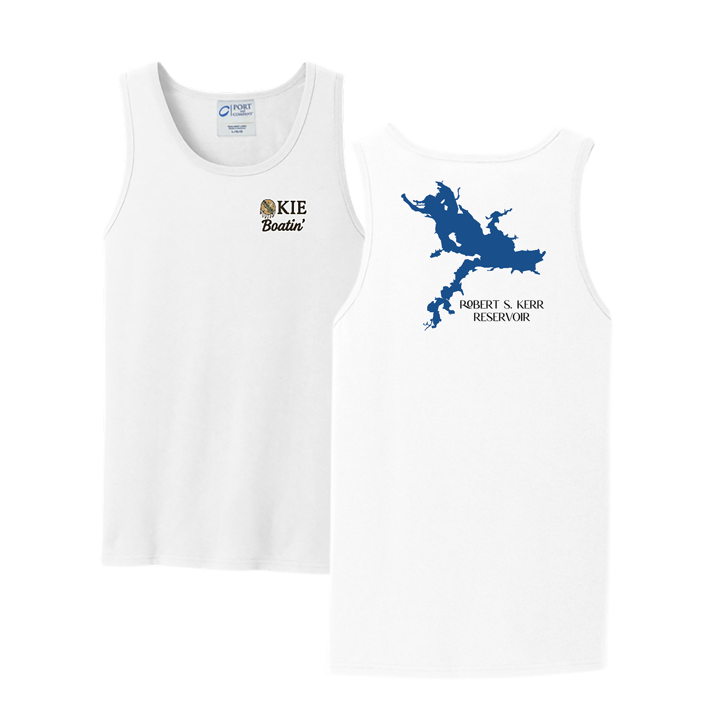 Okie Boatin' Lake Edition Tank Top