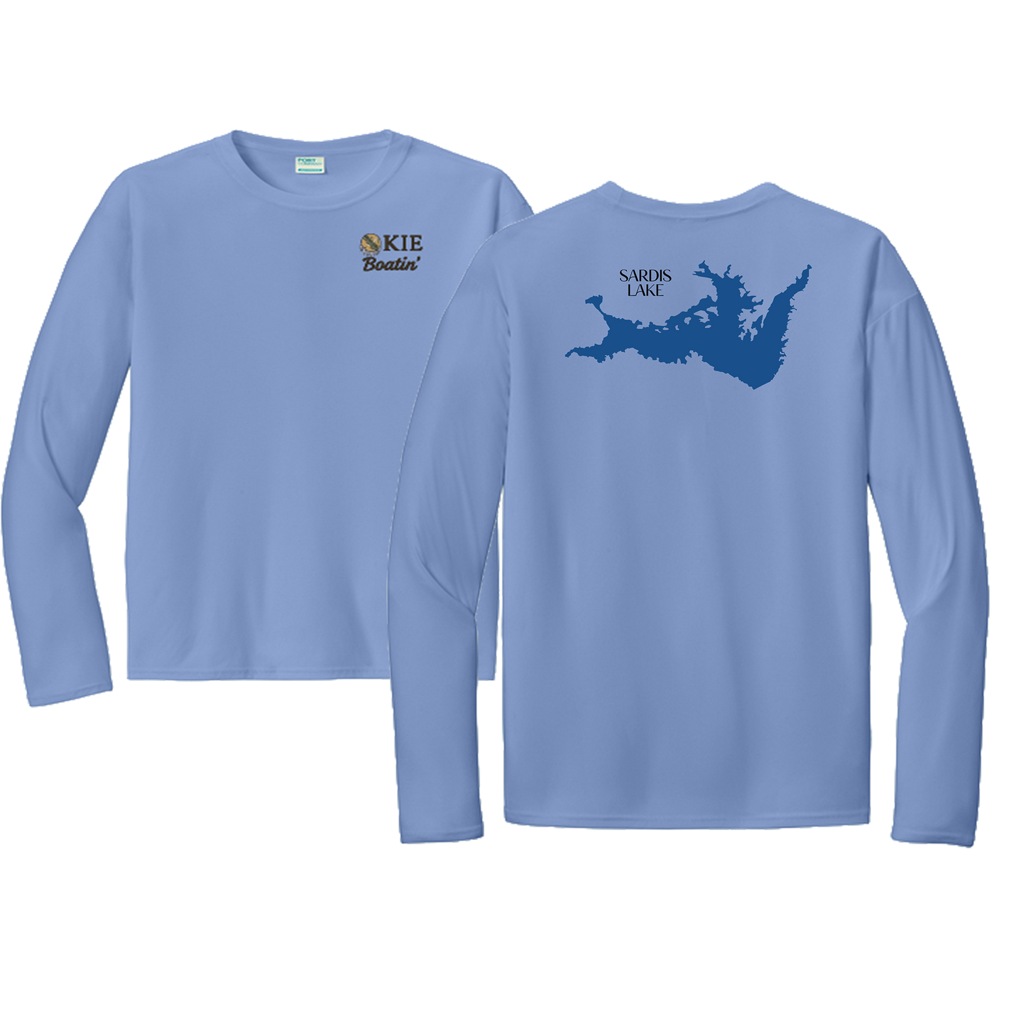 Okie Boatin' Lake Edition LONG SLEEVE SPF Shirt