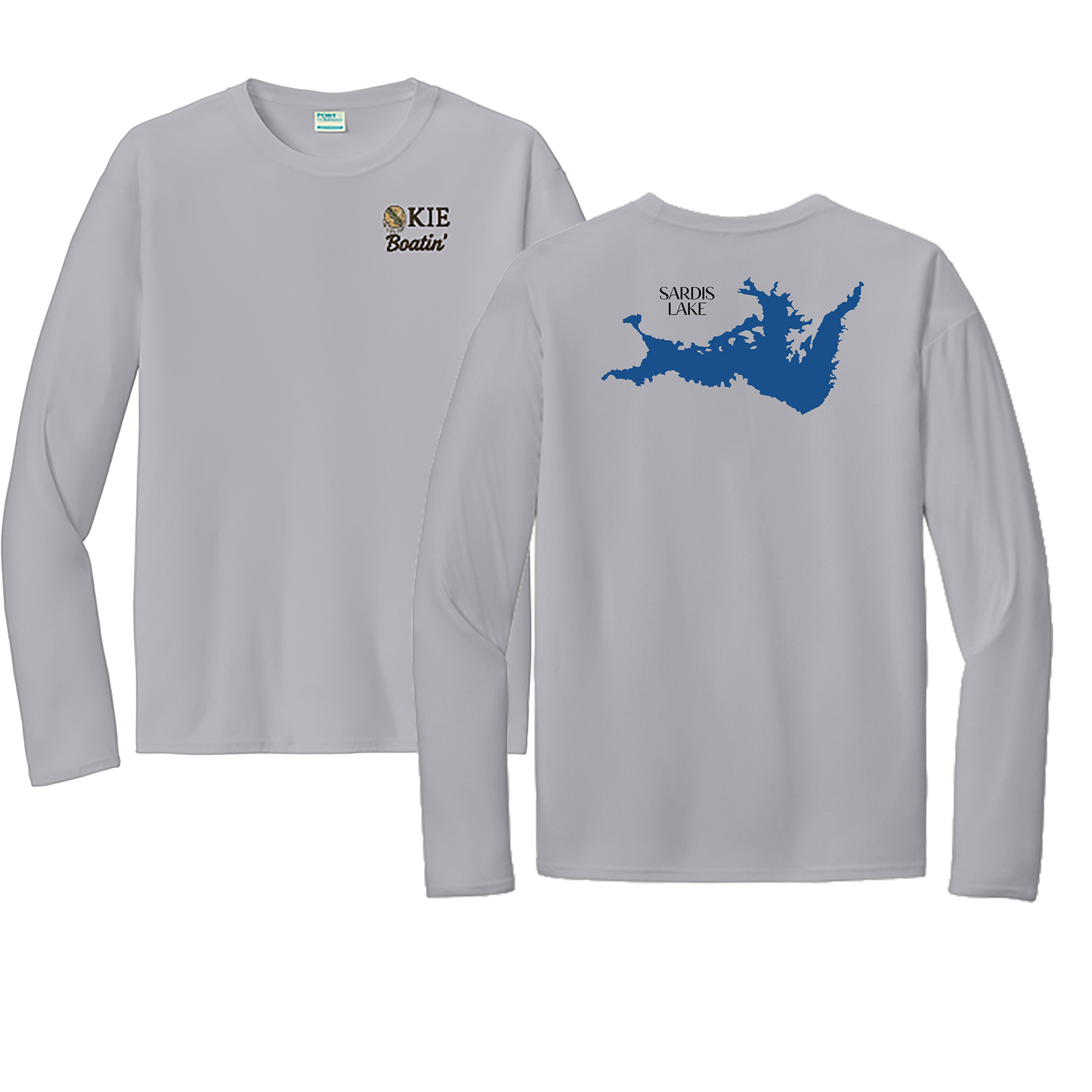 Okie Boatin' Lake Edition LONG SLEEVE SPF Shirt
