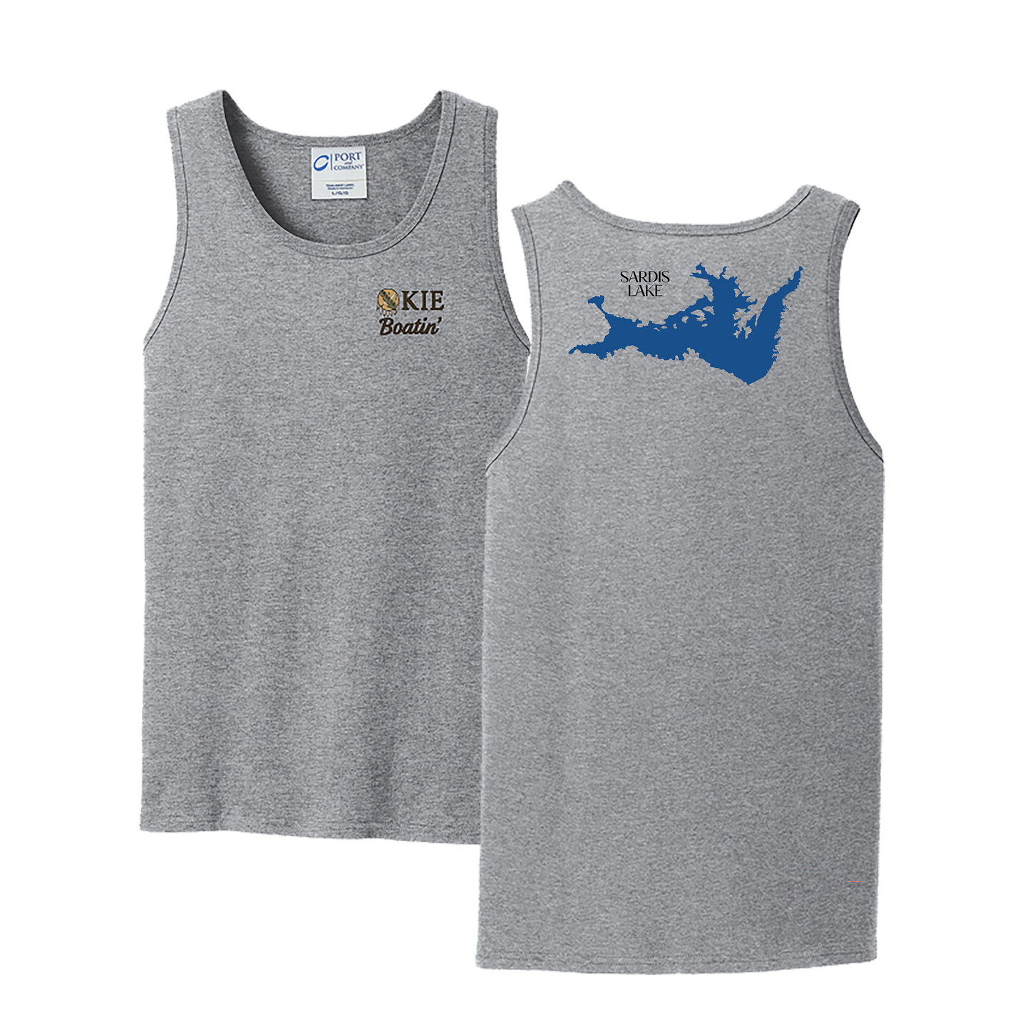 Okie Boatin' Lake Edition Tank Top