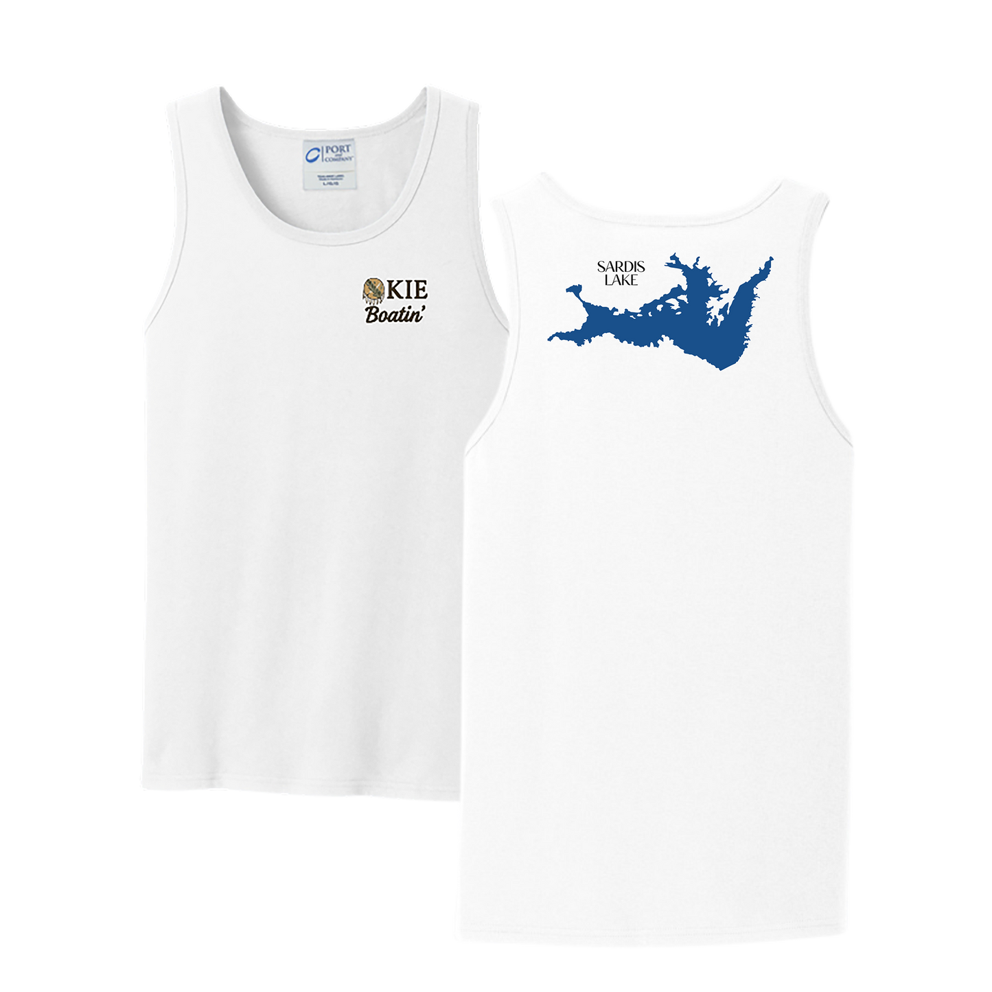 Okie Boatin' Lake Edition Tank Top