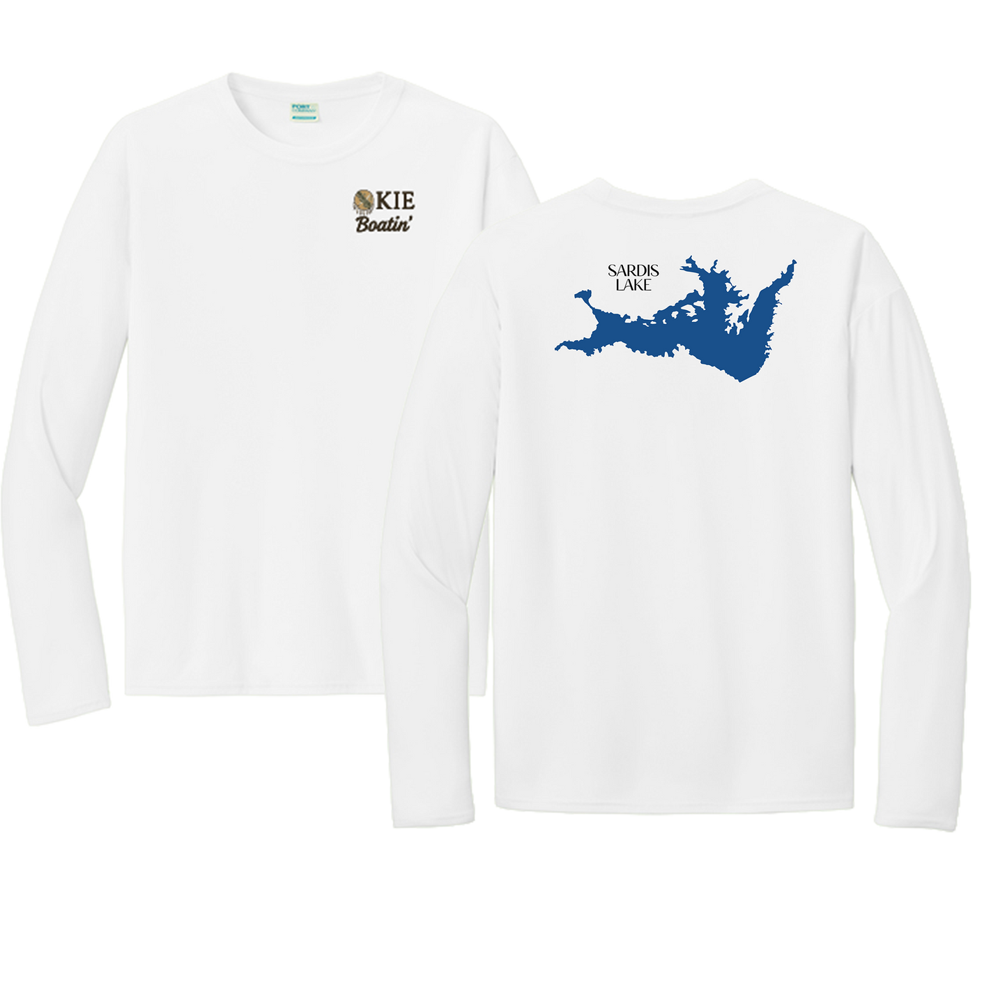 Okie Boatin' Lake Edition LONG SLEEVE SPF Shirt