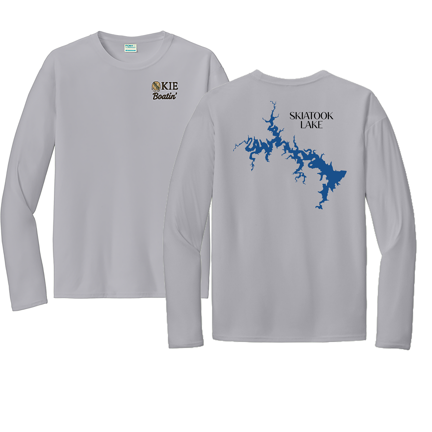 Okie Boatin' Lake Edition LONG SLEEVE SPF Shirt