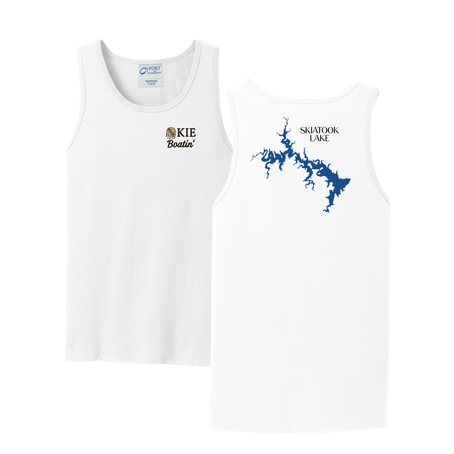Okie Boatin' Lake Edition Tank Top