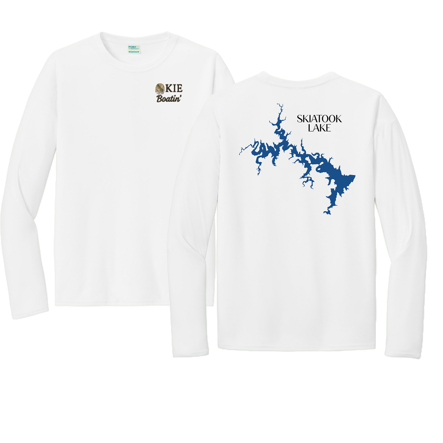 Okie Boatin' Lake Edition LONG SLEEVE SPF Shirt