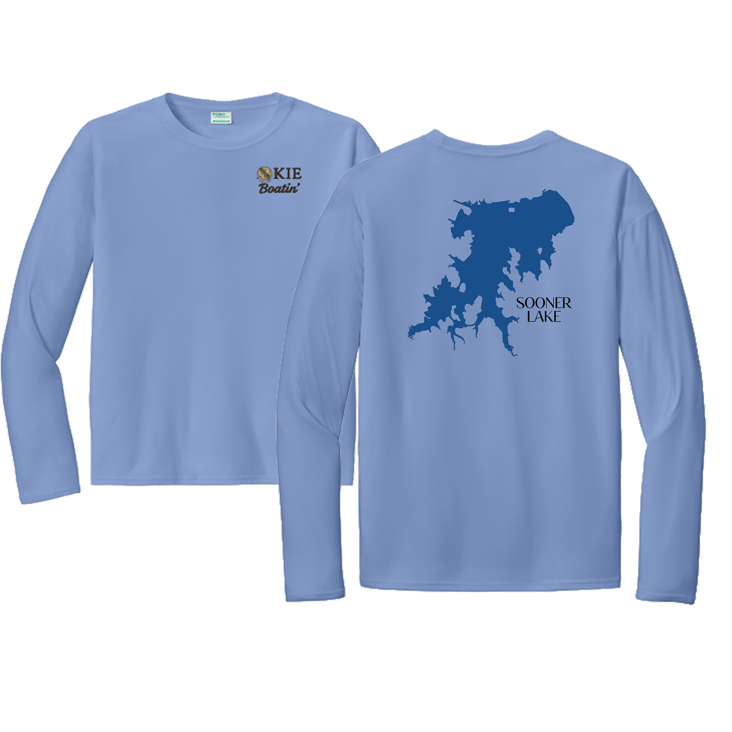 Okie Boatin' Lake Edition LONG SLEEVE SPF Shirt