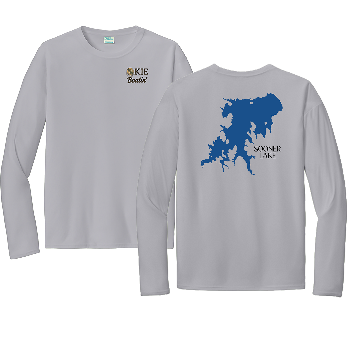 Okie Boatin' Lake Edition LONG SLEEVE SPF Shirt