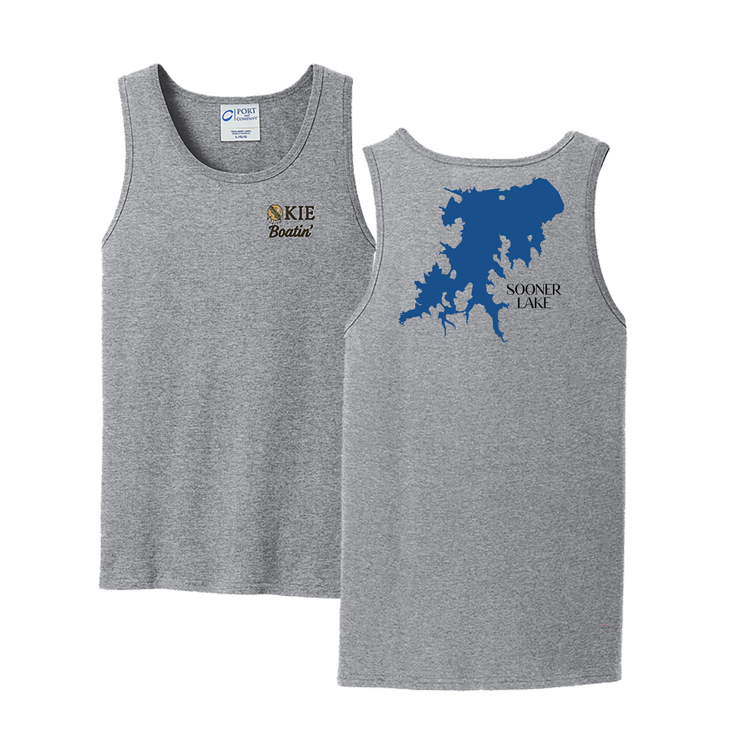 Okie Boatin' Lake Edition Tank Top