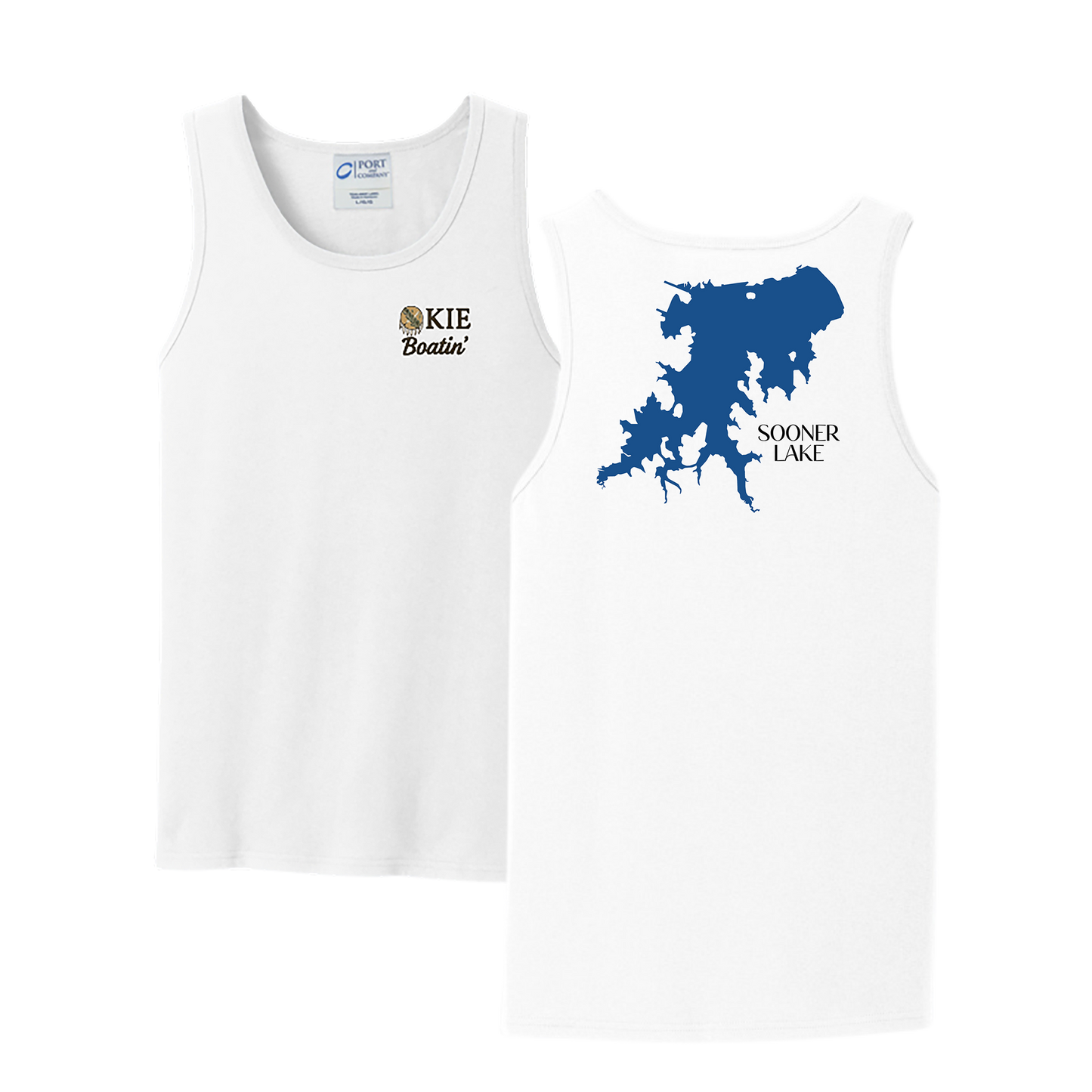 Okie Boatin' Lake Edition Tank Top