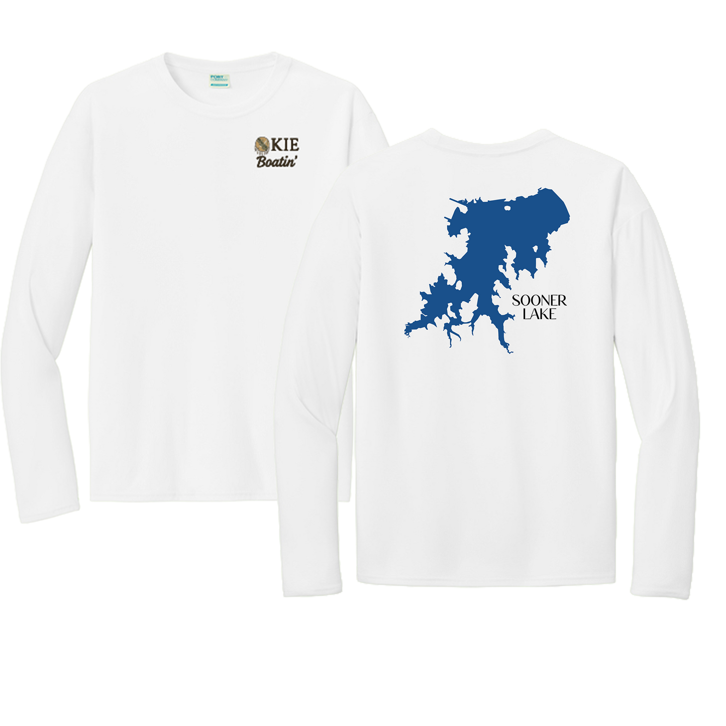 Okie Boatin' Lake Edition LONG SLEEVE SPF Shirt
