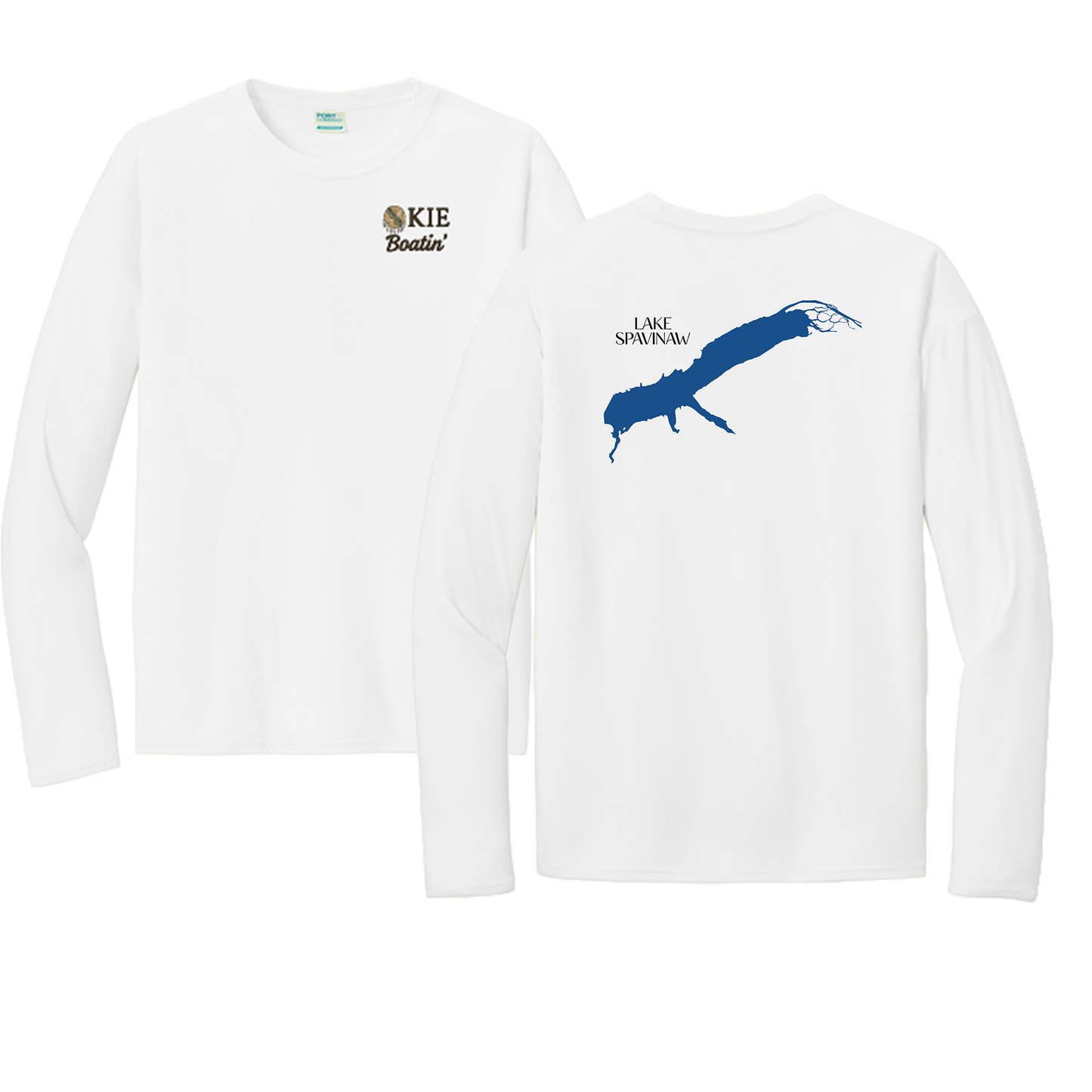 Okie Boatin' Lake Edition LONG SLEEVE SPF Shirt