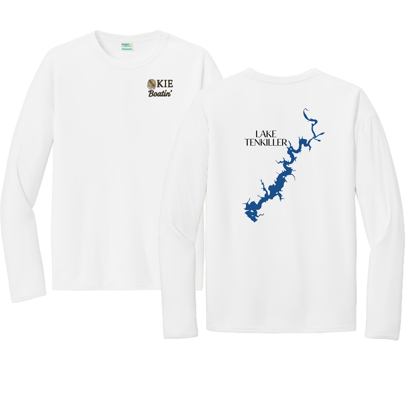 Okie Boatin' Lake Edition LONG SLEEVE SPF Shirt