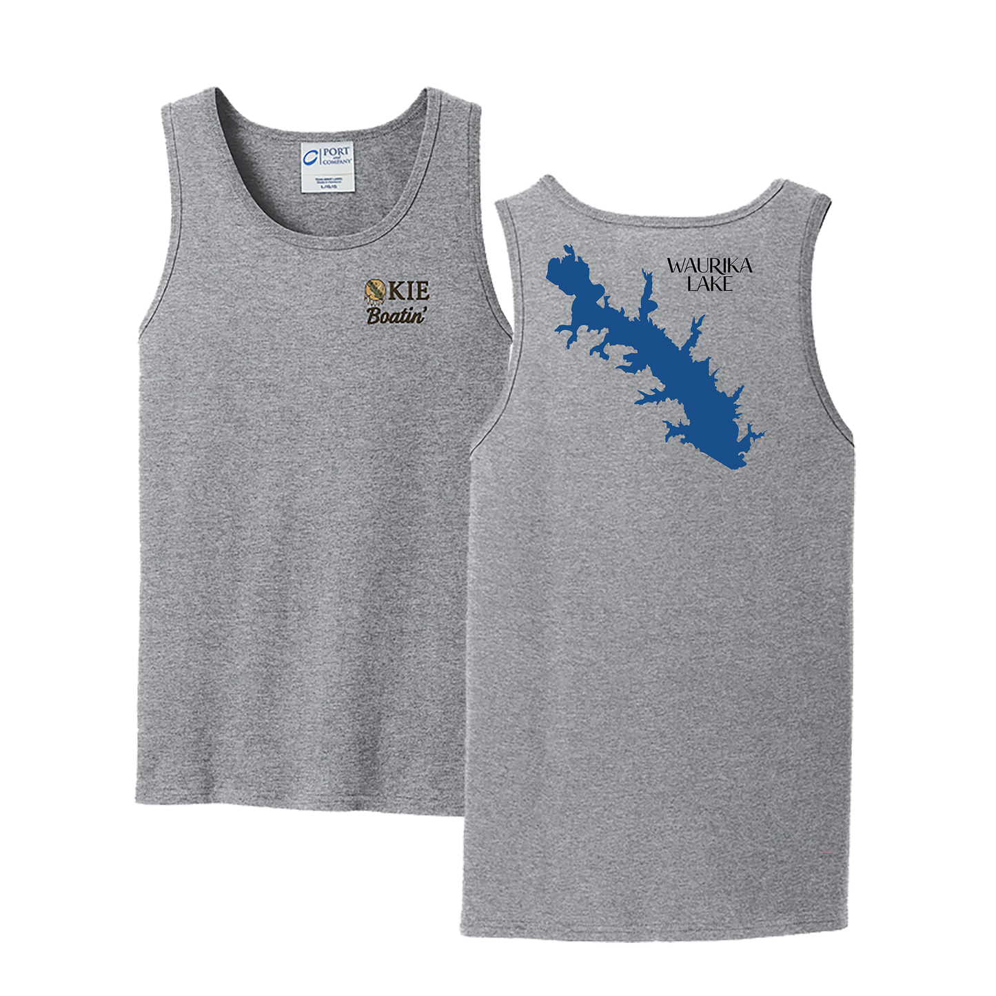 Okie Boatin' Lake Edition Tank Top