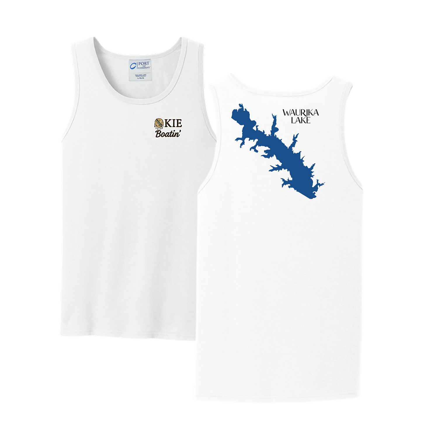Okie Boatin' Lake Edition Tank Top