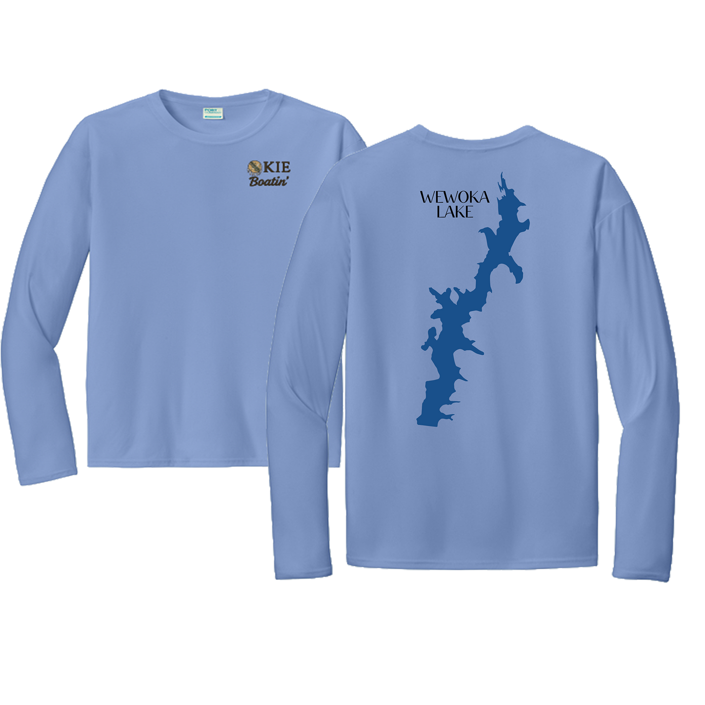 Okie Boatin' Lake Edition LONG SLEEVE SPF Shirt