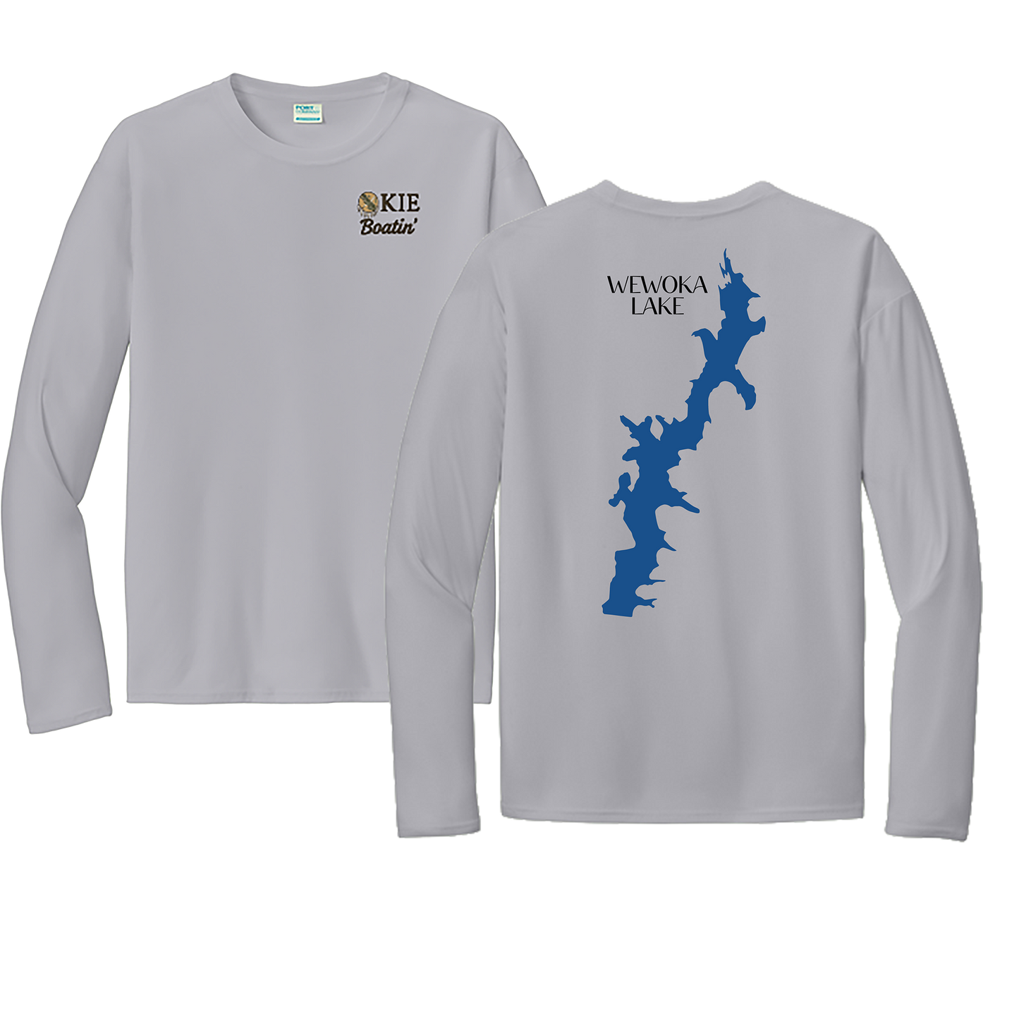 Okie Boatin' Lake Edition LONG SLEEVE SPF Shirt