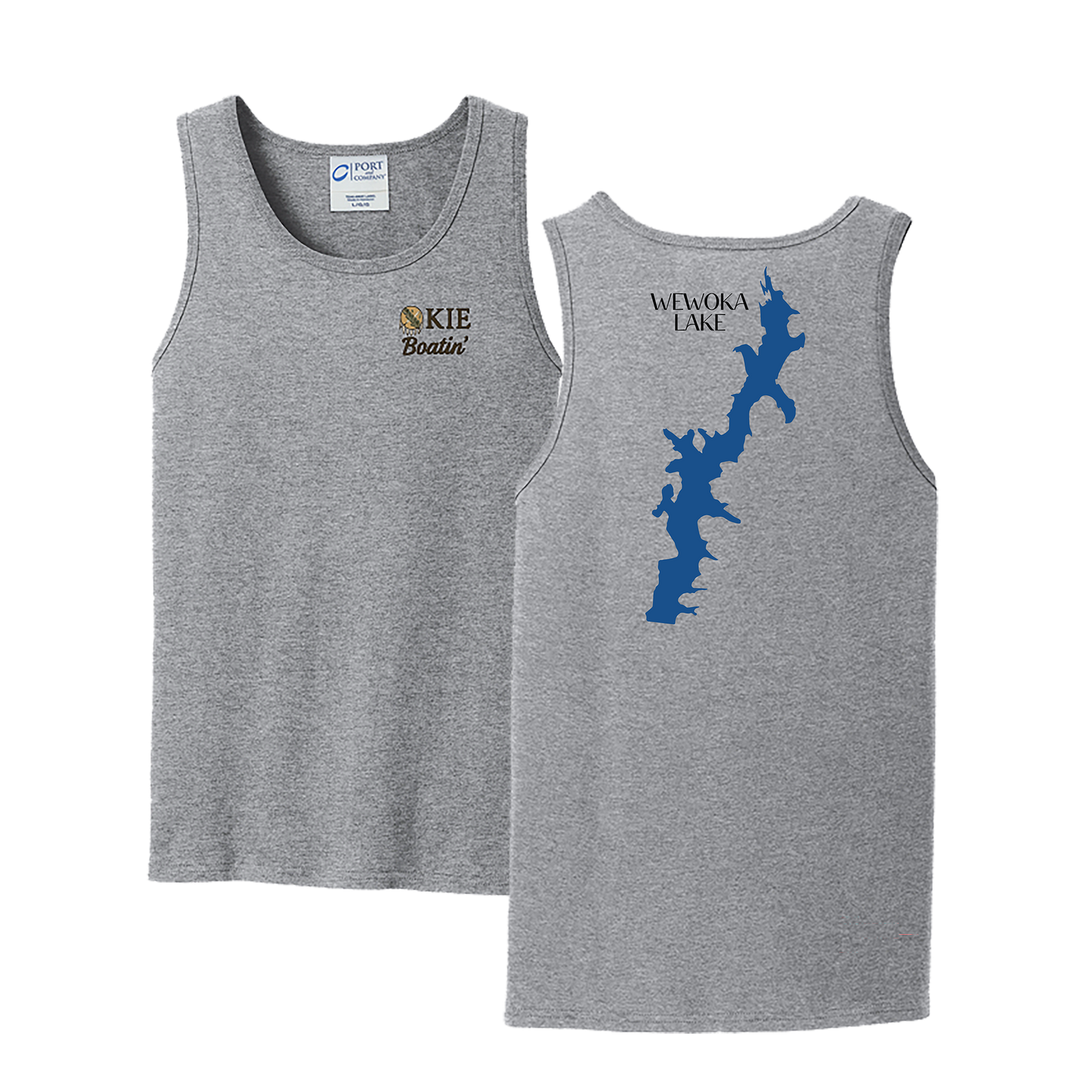 Okie Boatin' Lake Edition Tank Top