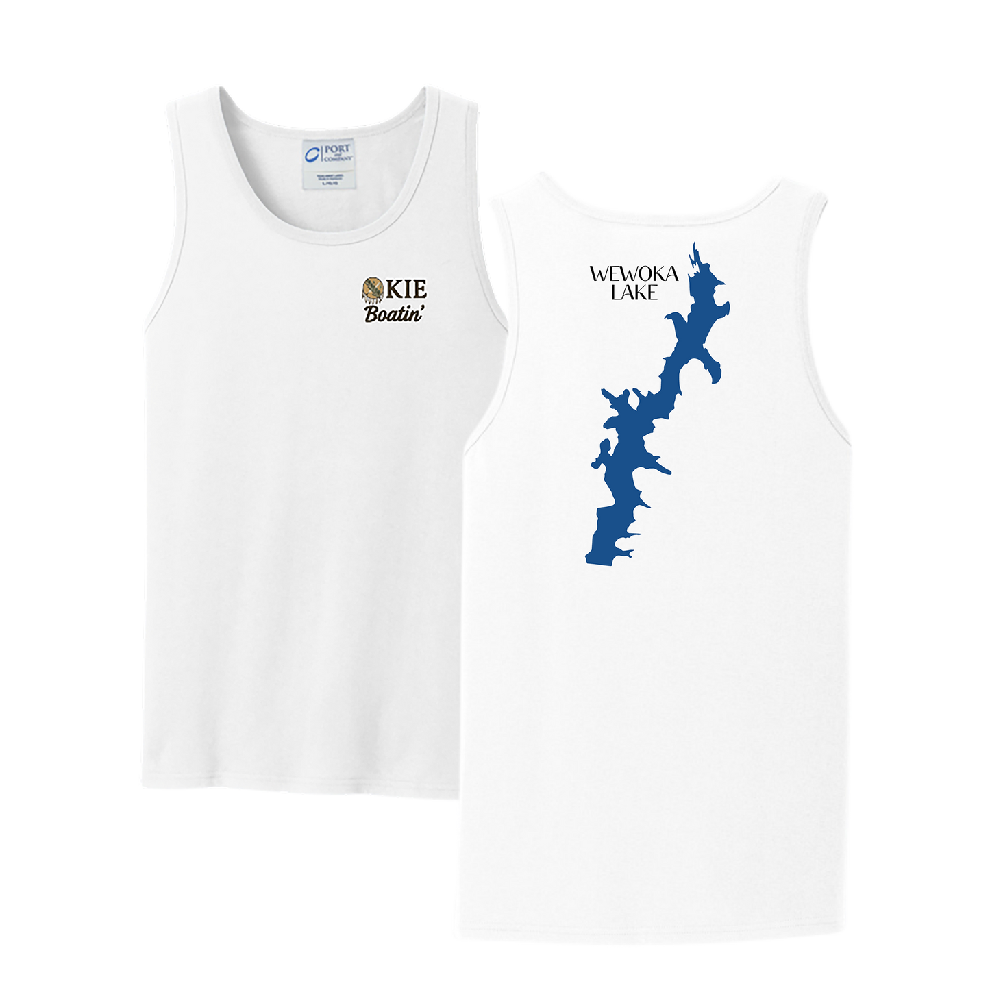 Okie Boatin' Lake Edition Tank Top