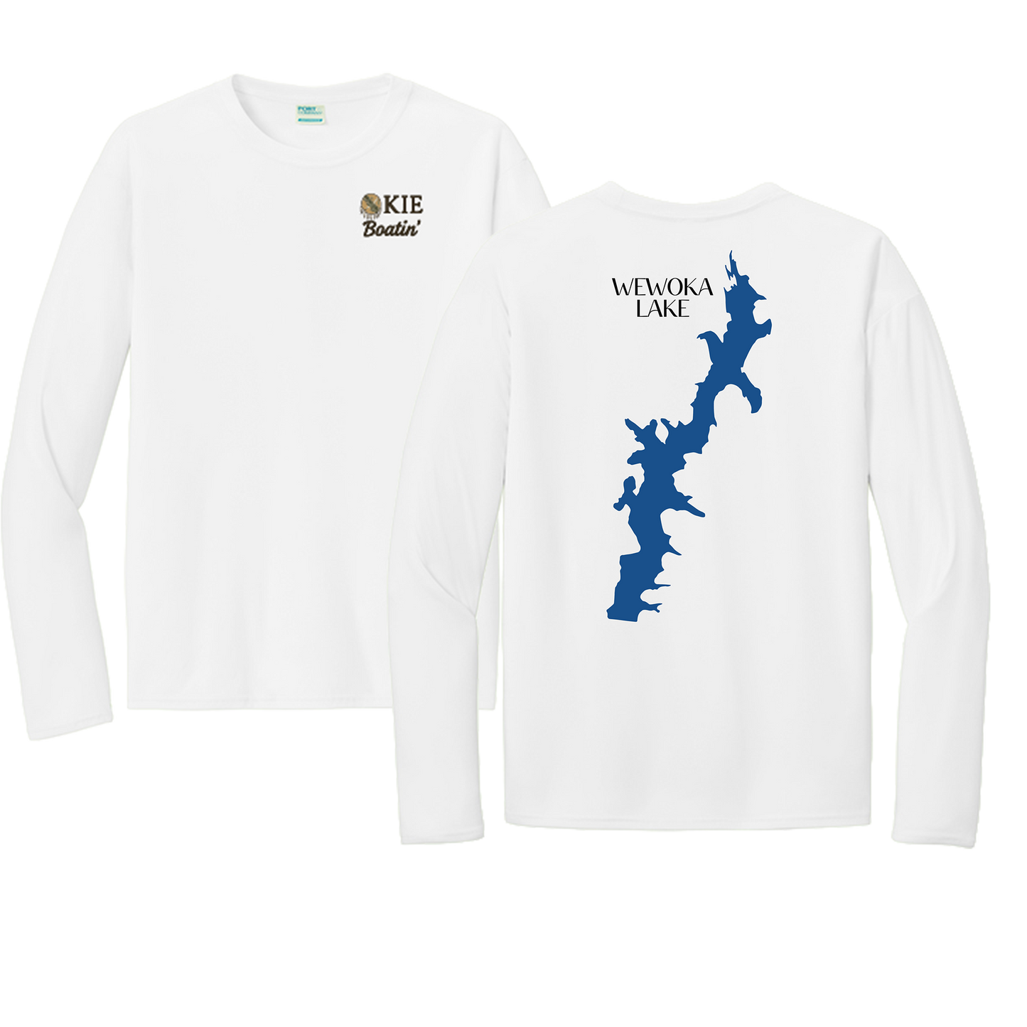 Okie Boatin' Lake Edition LONG SLEEVE SPF Shirt