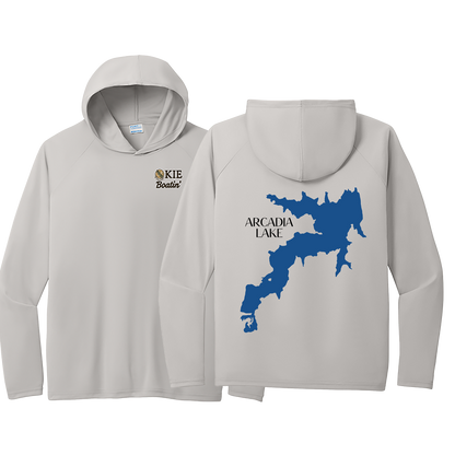 Okie Boatin' Lake Edition HOODED SPF Shirt
