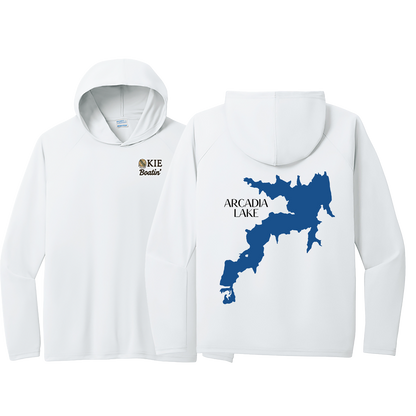 Okie Boatin' Lake Edition HOODED SPF Shirt