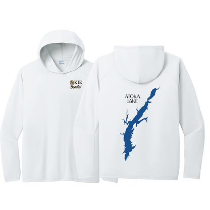 Okie Boatin' Lake Edition HOODED SPF Shirt
