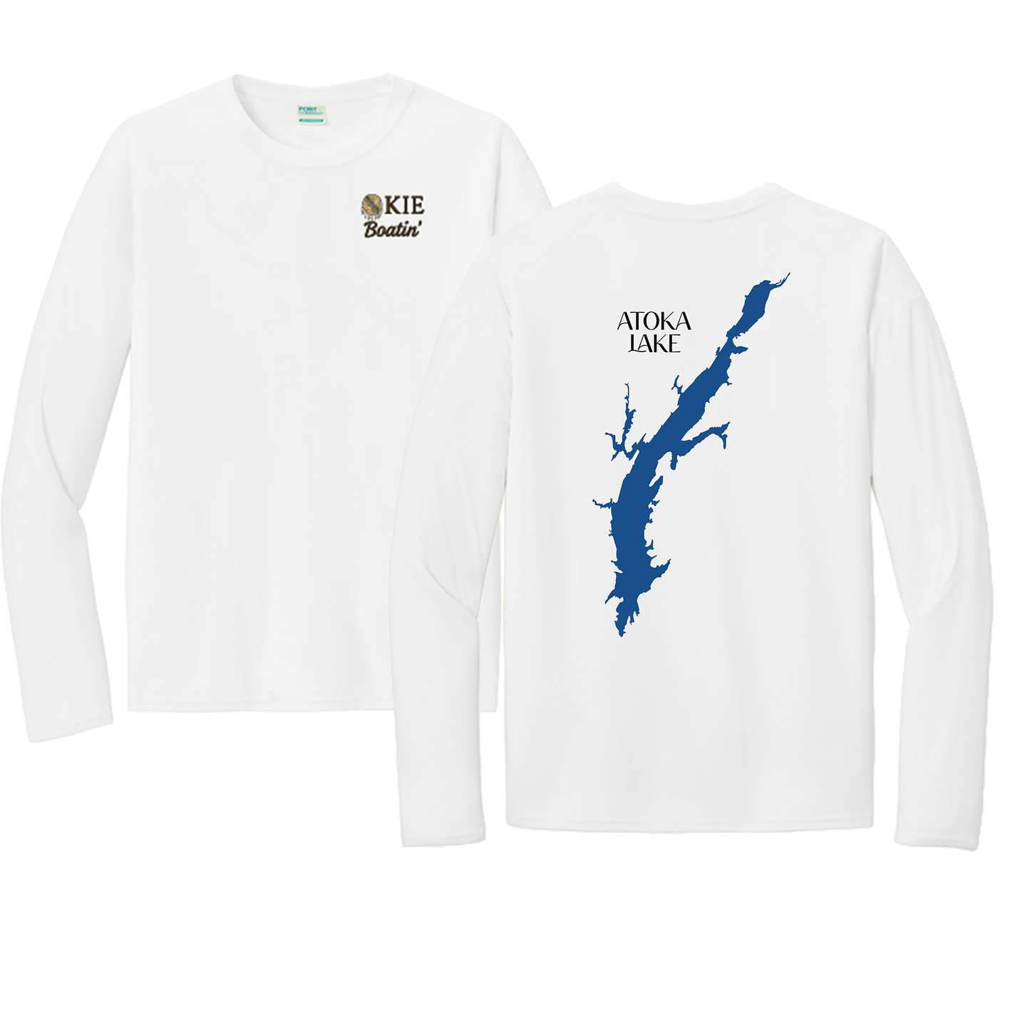 Okie Boatin' Lake Edition LONG SLEEVE SPF Shirt