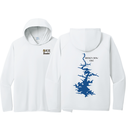 Okie Boatin' Lake Edition HOODED SPF Shirt