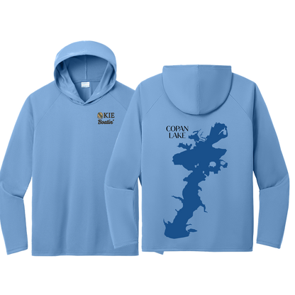 Okie Boatin' Lake Edition HOODED SPF Shirt