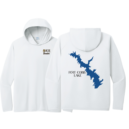 Okie Boatin' Lake Edition HOODED SPF Shirt